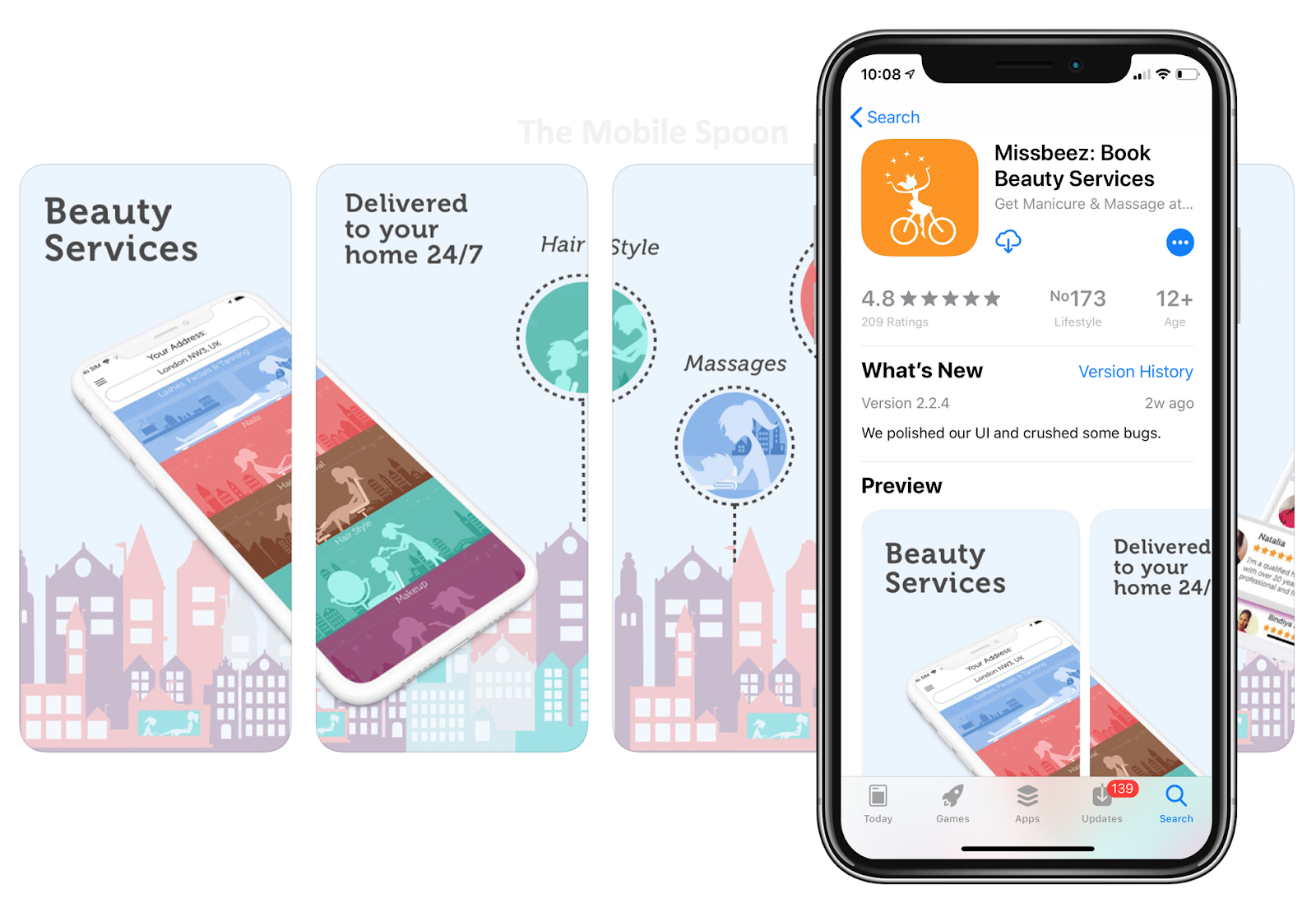 Example iOS App Screenshot 1